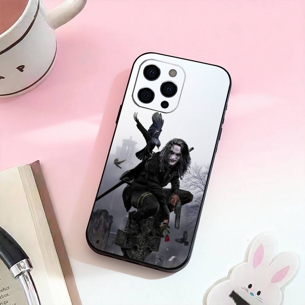 Thriller T-THE-C-CROWS Phone Case Silicone Soft For IPhone 17,16,15,14,13,12,11,XS,Plus Pro Max