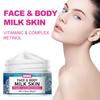 50g Small White Jar Facial Brightening Mooth Delicate Radiant and Translucent Rapid Absorption of Skin Retinol Anti Aging Serum