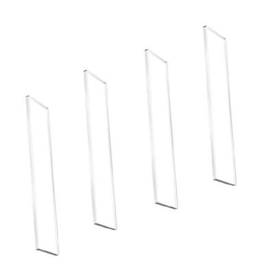 Acrylic Shelves Medicines Cabinet Replacement with Smooth Surfaces for Bathroom Kitchen Supplies