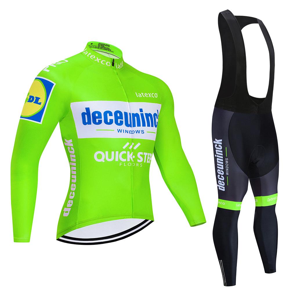 Zimní termo fleecový cyklistický dres Set Pánské MTB oblečení na kolo Oblečení Ciclismo Závodní tým Oblečení na kolo 2026