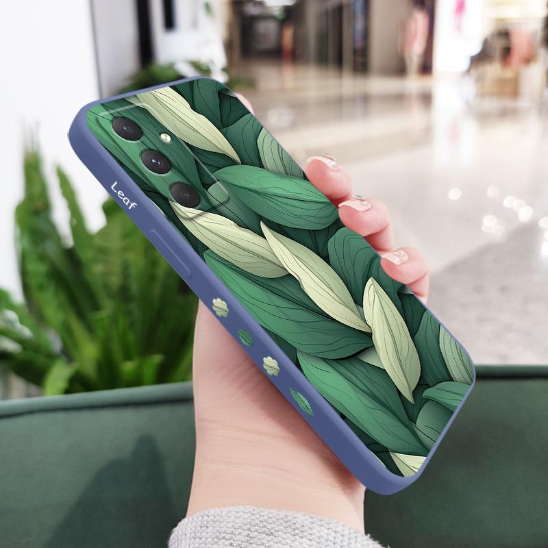 

Fresh Leaves Phone Case For Samsung Galaxy A55 A35 A25 A15 A56 A36 A26 A17 A16 A07 A06 A05 A05S A54 A34 A24 A14 A04 A04S A04E 5G Samsung A07