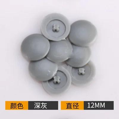 100pcs/bag Self-tapping Screws Decor Cover Plastic Nuts Bolts Covers Exterior Protective Caps Furniture Hardware Decor Cover