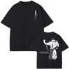 Anime Jujutsu Kaisen Toji Fushiguro Front Back Printed Tshirt Sorcerer Killer Unisexga Graphic Tee Harajuku Streetwear Cotton
