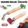 40mm Silicone Handwheel High Temperature Resistant Seam Roller PVC/TPO/EPDM Welding Tool Accessory For Wallpaper/Canopy Pressing
