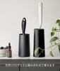 Yamazaki Jitsugyo Adhesive Cleaner Stand S Vertical Black Approx. W7.5 x D7.5 x H13.5cm Tower Adhesive Cleaner for Clothes Mini Storage Case Entrance