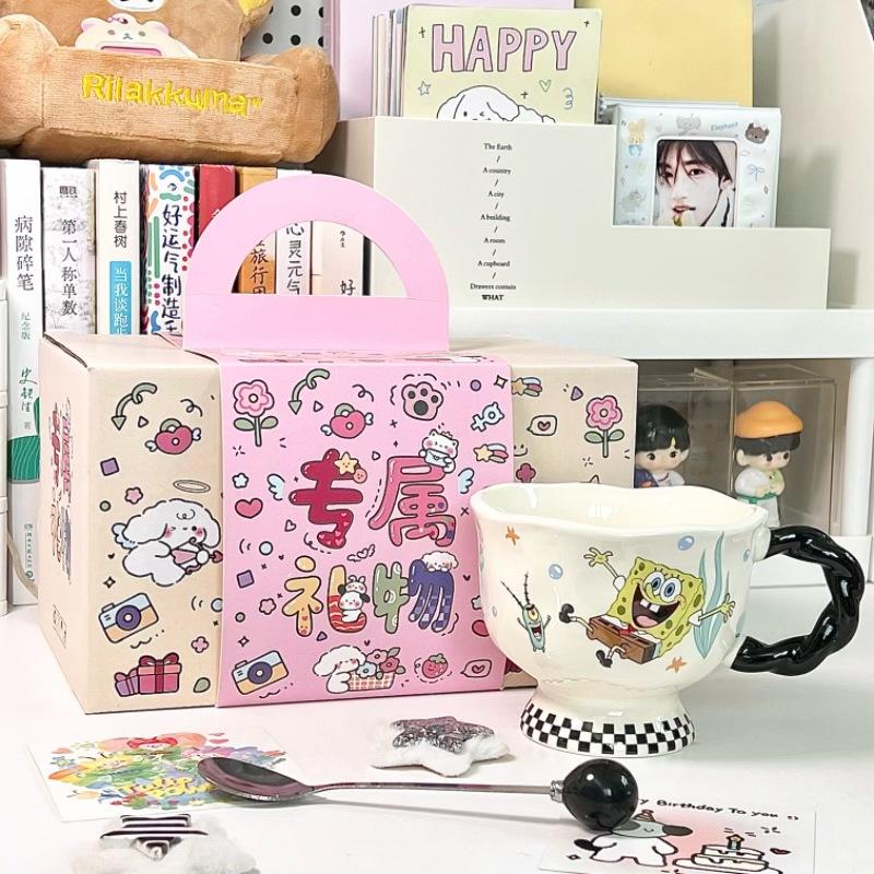 Søt Svampebob Firkant Patrick Stjerne beger keramisk krus av høy verdi for jenters bursdagsgave