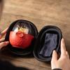 Portable Ceramic Kung Fu Tea Set: Compact Outdoor & Business Gift