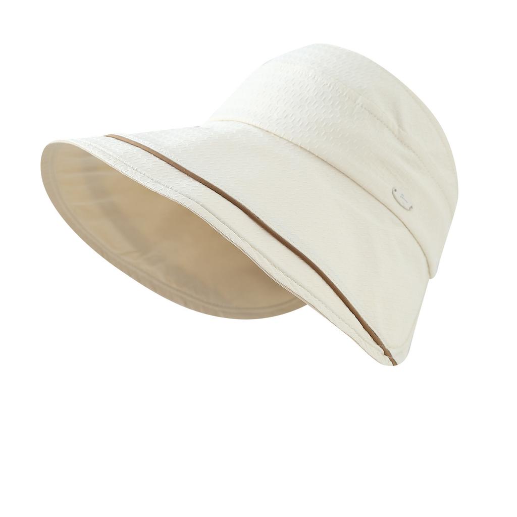 Simple small standard lady outdoor sun hat temperament fashionable and versatile topless foldable ponytail empty top hat