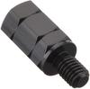 Kitaco 0900-505-01087 Mirror Adapter, Black, 0.6 Inches (14 Mm), Reverse Screw 0.3 Inches (8