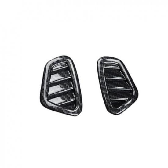 For Benz E-Class W213 AMG 2017- Carbon Fiber Dash L&R Air Outlet Vent Trim