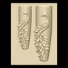Transparent Silicone Embossing Mold Featuring Peacockbird Pattern Ideal For Nail Skill Phone Case Decorations