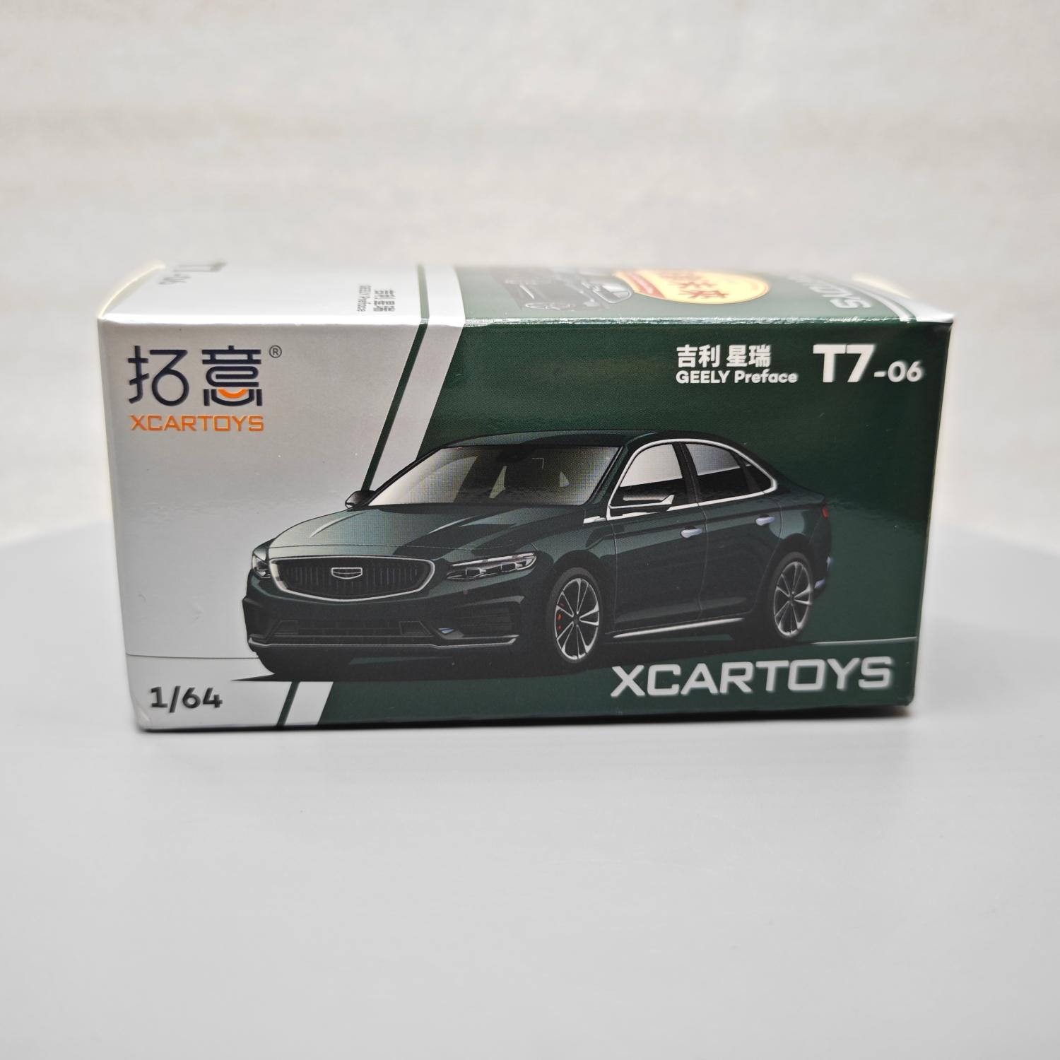 

1:64 GEELY Preface T7-06 Сплав симуляция мини-автомобиль седан модель коллекция украшения игрушки детские подарки
