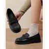 Spring Autumn Women's Loafers Black Slip-On Shoes for Office & Daily Wear Brand Flat Ladies Casual Shoes
