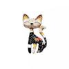 Chinese Style Facebook Kitten Brooch Femininity Cute Brooch High-End Suit Accessories Trendy Design Niche Pin