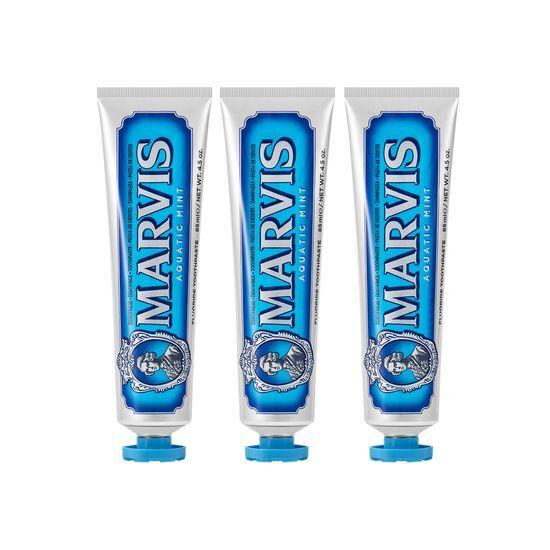 Marvis Aquamint Toothpaste 85ml 3-pack Gift Set