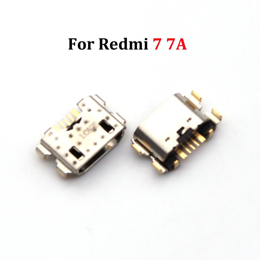 5pcs USB Charging Port Dock Plug Connector Socket Repair Parts For Xiaomi Redmi 5 6 7 8 9 10 Pro 5A 7A 9A 9T 10A 10C 4G 5G