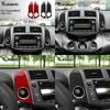 Carbon Fiber Style Dashboard Trim for Toyota RAV4 2006-2012 Center Console Side Panel