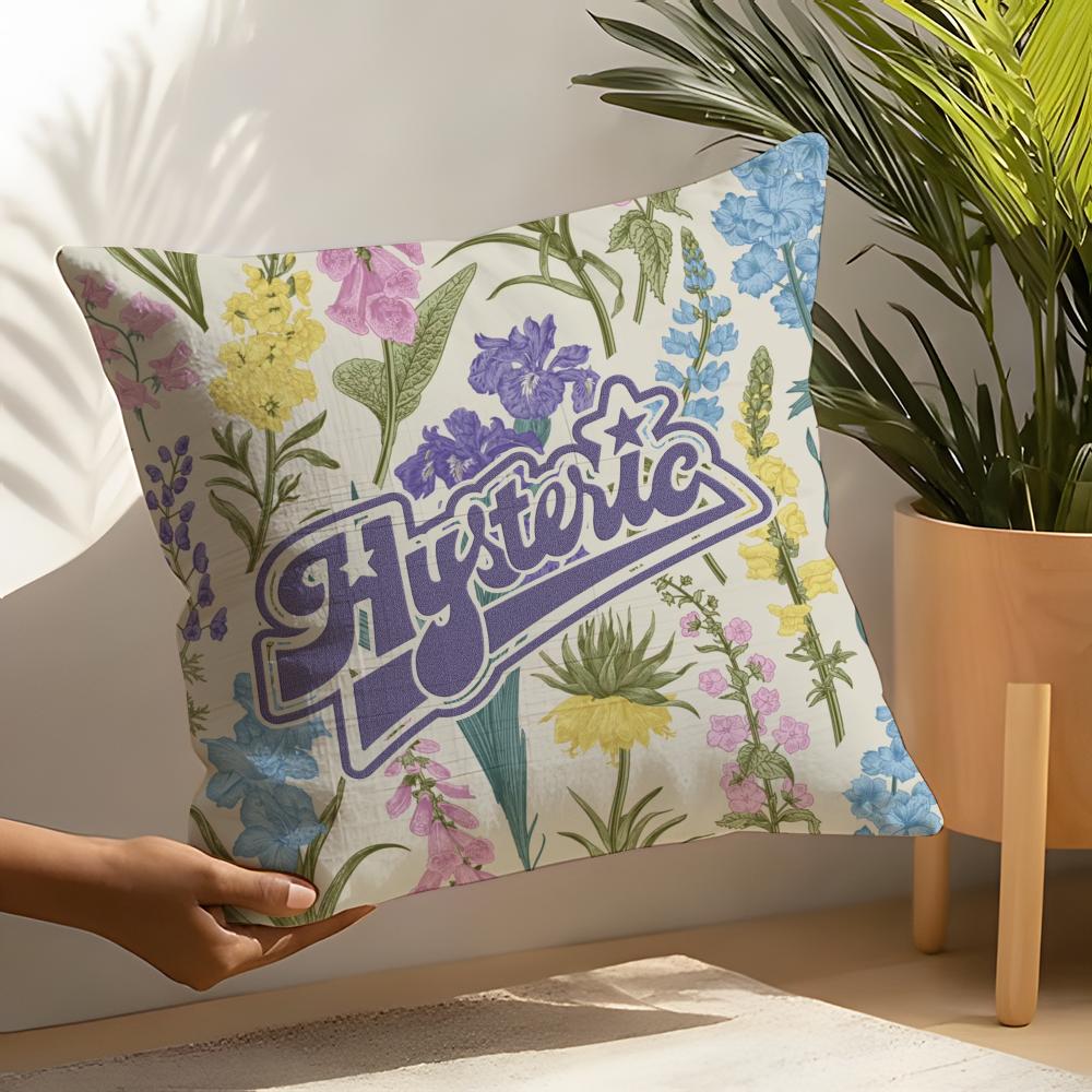 

Hhysterics casual Pillow Case Home Living Room Decoration Linen Pillow Cases Cushion Cover 30X30cm