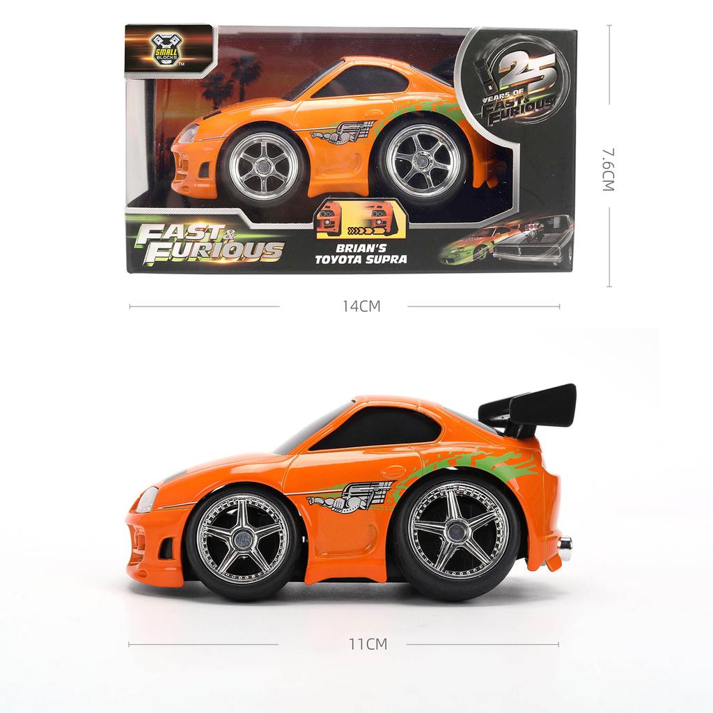 ANN1 JADA 25th Anniversary 1:28 Small Blocks Fast & Furious 1995 Toyota Supra Diecast Car Model JD36820