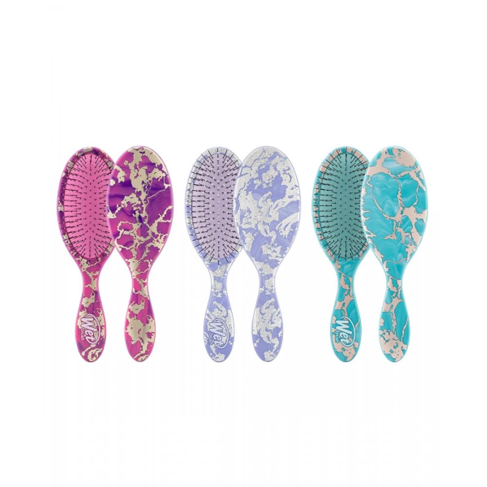 WetBrush Hair Brush Original Detangler Electric Forest Pink