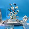 Double Vertical Pattern Pot Wintersweet Bonsai Artificial Plum Blossom Flowerpot Planting Flowerpot
