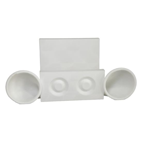 

Double Speaker Phone Holder 3D Printed Amplifier Mobile Phone Stand Sound