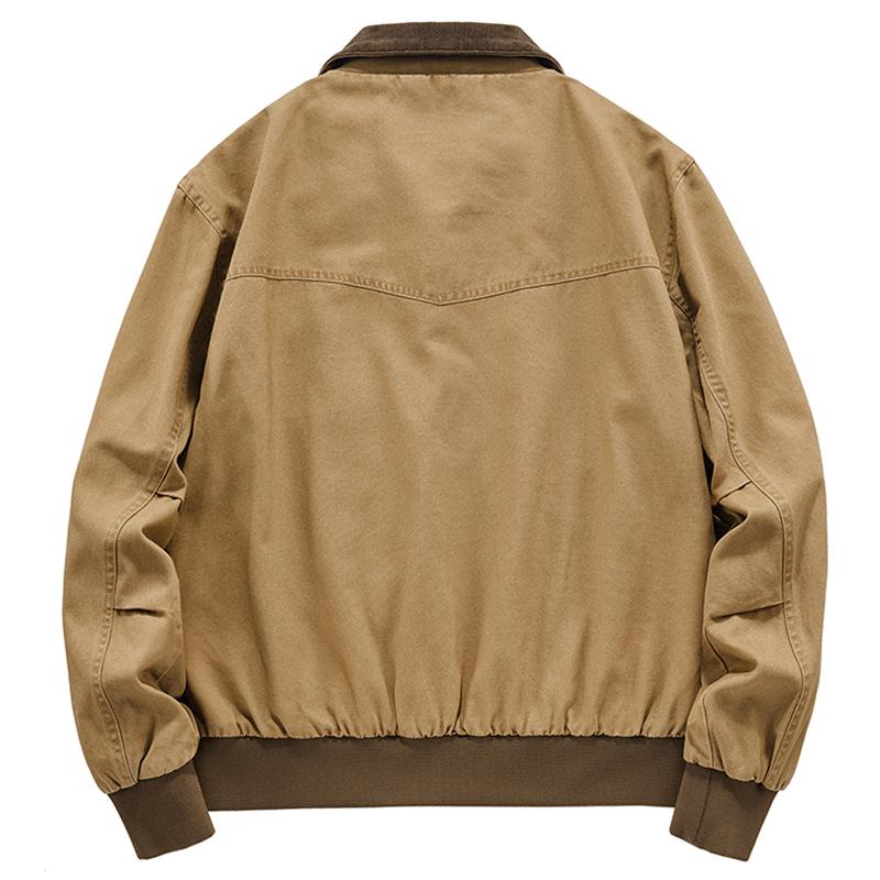 2025 Herren American Retro Reversjacke – Trendy, Vielseitig, Lässige lockere Passform für den Frühling