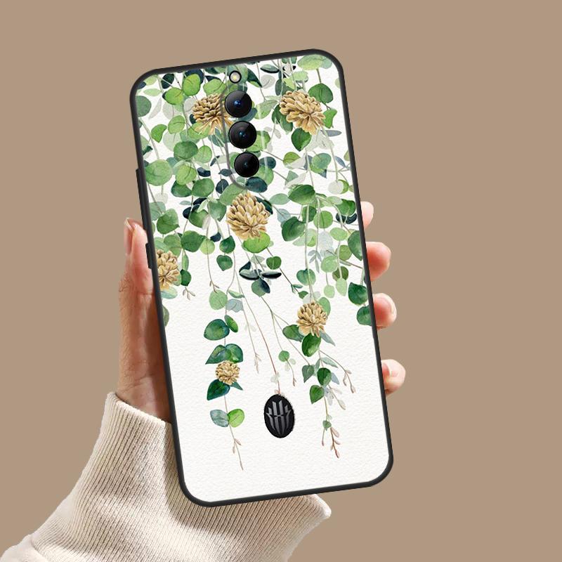 Eucalyptus Lavender Case For ZTE Nubia Red Magic 11 10S 9S 8S 8 9 10 Pro Plus 6 7 6S 7S Pro 5G 6R 10 Air Cover