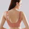 Adjustable Underwear Women's Lace Bra Large Breasts and Side Breasts with Steel Rings High-end Comfortable Push-up Bra
