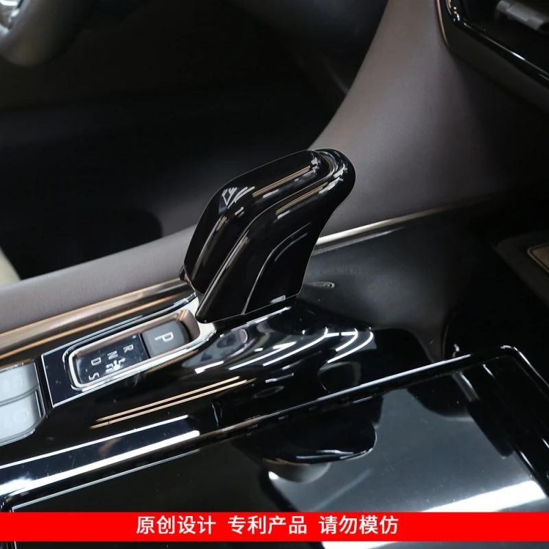 

LHD RHD для Toyota Alphard Vellfire 40 Series 2023 2024 ABS черный автомобильный рычаг переключения передач, крышка головки шестерни, наклейка, аксессуары