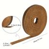 1/4 Inch Wide Leather Strap Flat Leather Straps for Crafts, Tooling, Belt, Garden Tools 2mm Thick 72.5 Inches Long