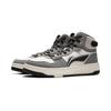 Li Ning Tianji Soft HI Slip Resistant Abrasion Resistant Mid Top Skateboard Shoes Men's White Gray AGCU367-9