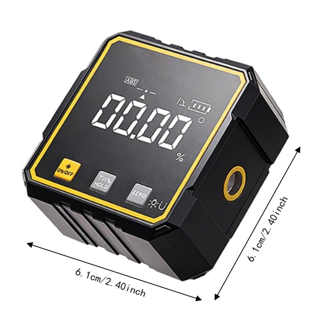 High-precision Electronic Angle Protractor Waterproof Angle Finder Level Gauge  Engineers