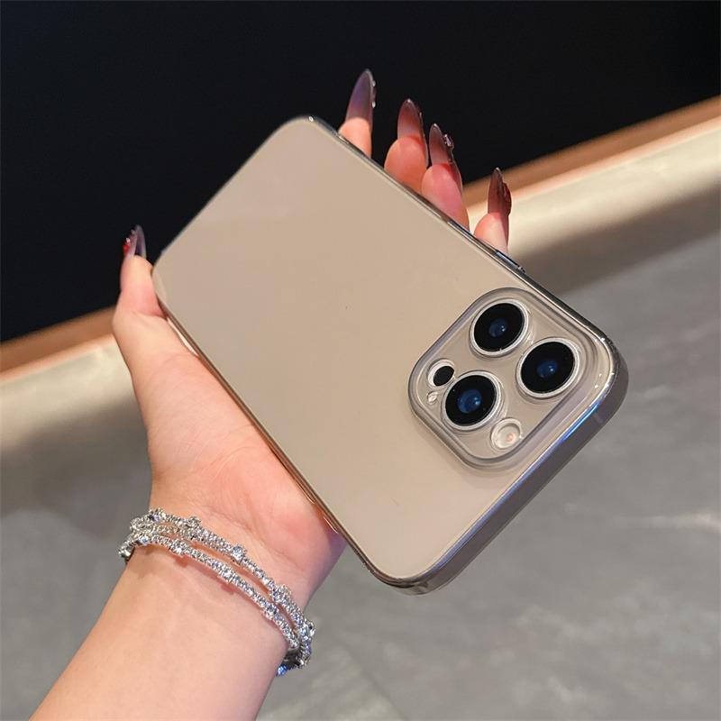 Weiche Silikon-Ultra dünne TPU-Handyhülle Für iPhone 11 12 13 14 15 16 Pro Max 16 Plus Transparente Stoßfängerhüllen Abdeckung