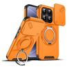 KEYSION 360° Rotating Ring Stand Phone Case for Xiaomi 17 Slide Camera Protection Magnetic Shockproof Back Cover for Xiaomi 17