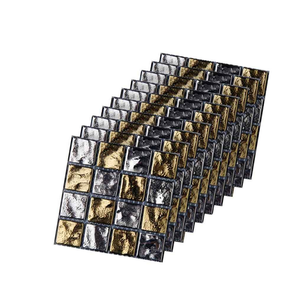 Self-adhesive Wall 3D Sticker Waterproof Dust-proof Wallpaper Home Wall Decoration