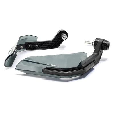Motorcycle Handguards, T6 Aluminum Alloy and ABS Plastic, Brush Bar Handlebar Protector, Universal Metal Protection for Motorcycle Accessories, 2pcs (