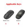 Car Smart Key Case Cover For Tesla Model 3 Model X Model S Model Y Bag Protector Fob Band Shell Holder Keychain Accessories