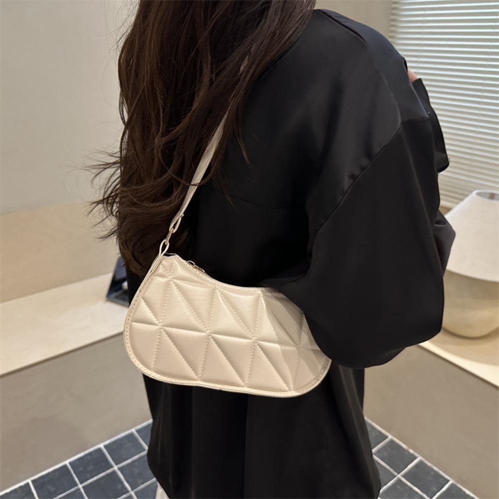 Niche Design Casual Handbag, Vintage Simple Shoulder Underarm Bag Fashion Daily Commute Crossbody Purse