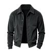 Herren Cordjacke Reverskragen Knopfleiste Seitentasche Vintage Amerikanisch Retro Lässige Oberbekleidung Herbst Winter Tägliche Jacken