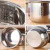 Food Grade Stainless Steel Replacement Inner Pot for Rice Cooker Nonstick Pan Inside Bowl with Heat Conductive Base
