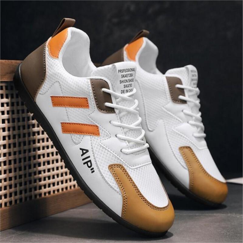 Bean Loafers Shoes Men's Spring New Leisure Driving Shoes Lace-up Shoes Men Running All the Fashion Sneakers Shoes D623