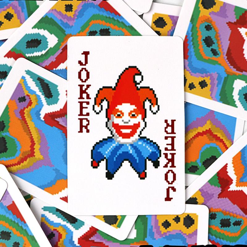 Klassisches Balatro Poker Kartenspiel Wesentliches Partyspiel für Treffen Tischspiele Festlicher Spaß Langlebig Tragbar Spielkarten