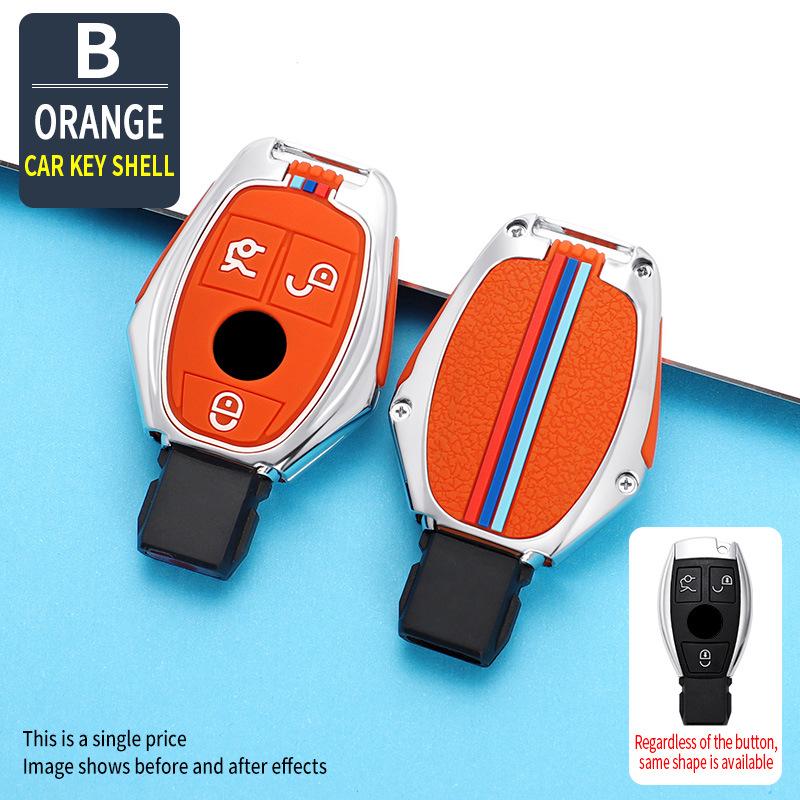 

Подходящий чехол для ключа для Mercedes C-Class, B-Class, E-Class, GLC300L, E300L, E260, E350, A200, 180L