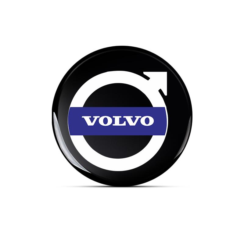 Car Remote Key Sticker Aluminum Emblem Decoration Decal For Volvo XC90 XC60 XC40 V40 V50 V60 S40 S50 S60 S70 S80 S90 240 C70 FN Vnl Truck