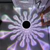 LED elmas kristal masa lambası su damlası projektör 3/16 renkli dokunmatik ayarlanabilir romantik elmas atmosfer ışığı USB dokunmatik gece lambası ev dekorasyon