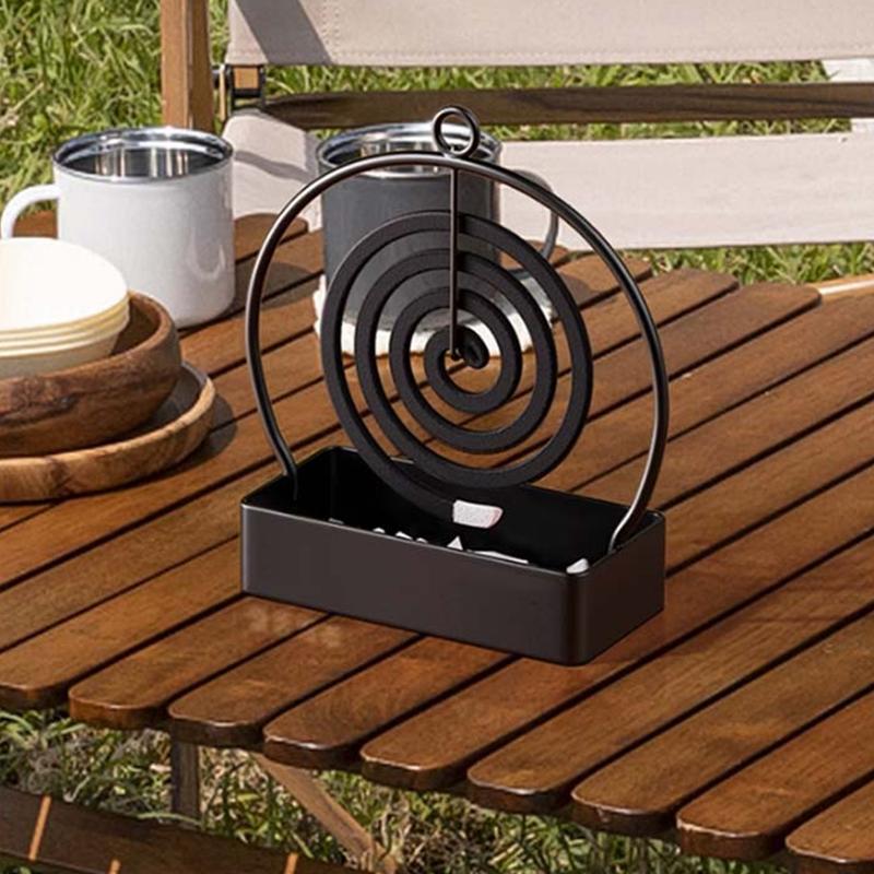 New Home Incense Burner & Incense Burner Holder For Mosquito & Sandalwood Incense, Indoor/Outdoor Use, Home & Camping Decor
