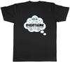 Grappig Overdenkend Mannen T-shirt Laat me Dit Overdenken Unisex Tee Cadeau