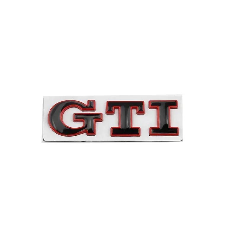 2026 Hot For VOLKSWAGEN VW Metal GTI Logo Car Rear Trunk Emblem Side Sticker for Volkswagen VW Golf 4 5 6 7 8 Polo Jetta Tiguan