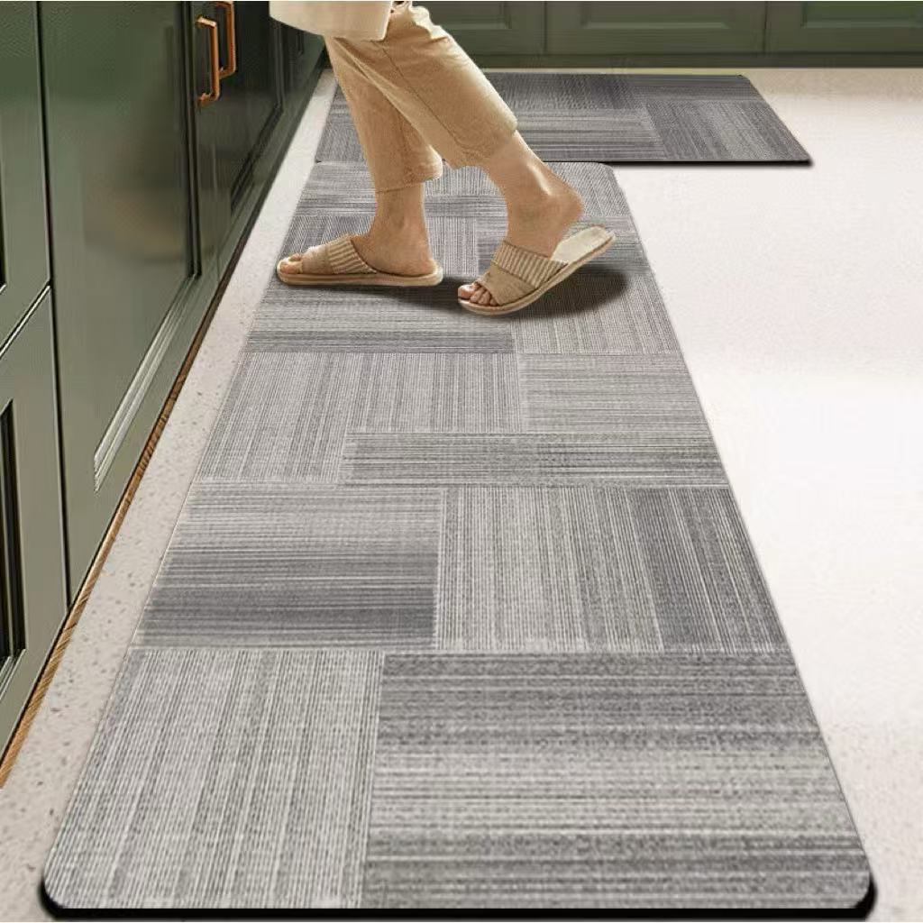Quick-Dry, Anti-Slip Diatomaceous Earth Floor Mat for Kitchen and Bathroom